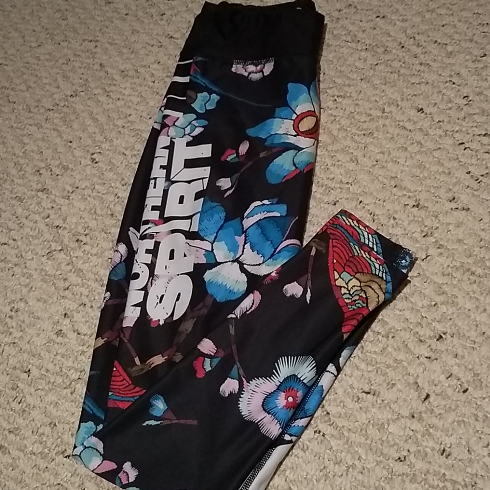 Northern Spirit floral leggings